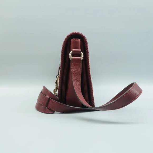 100% Authentic GUCCI Brown Cloth Shoulder Bag - Picture 3 of 11